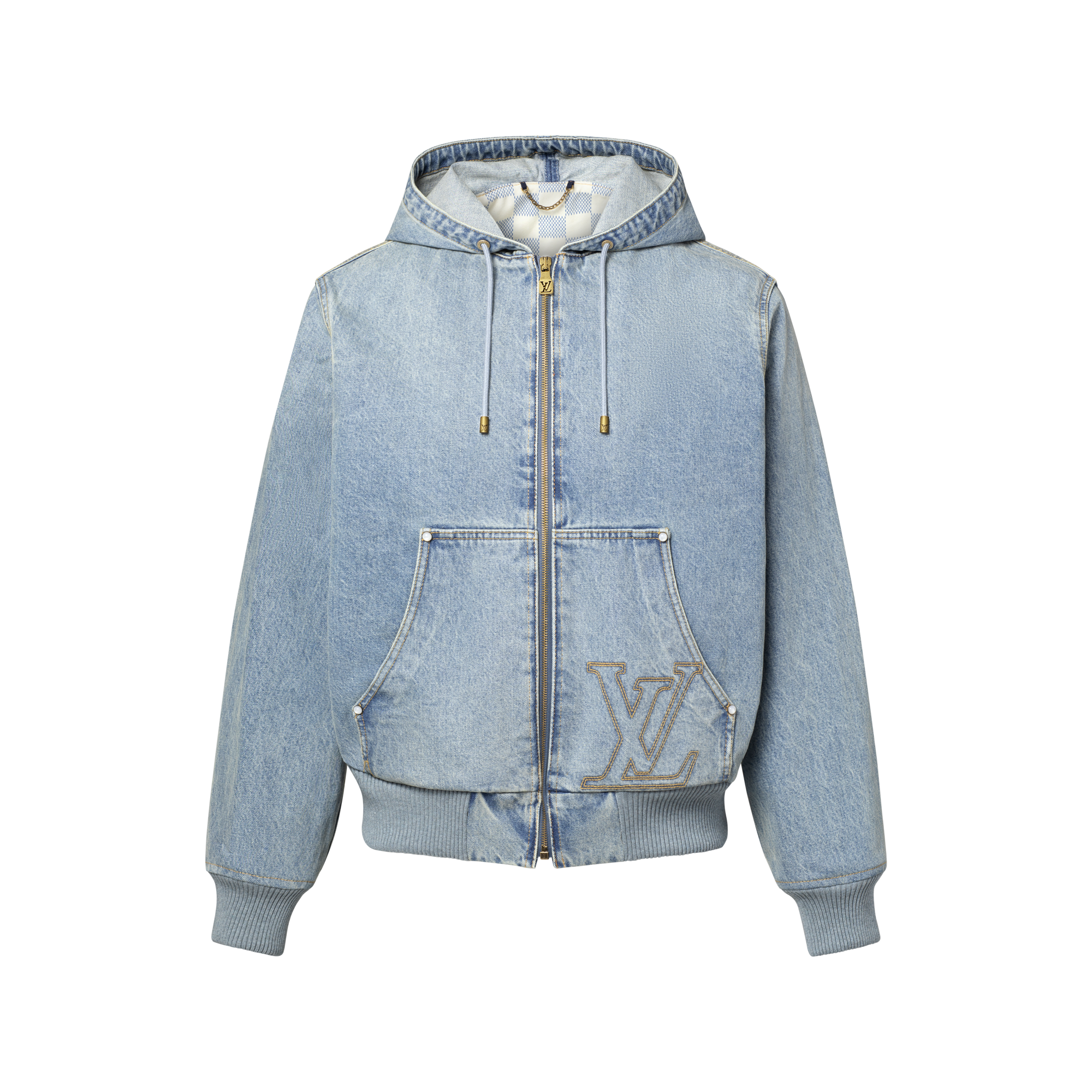 Hooded Workwear Denim Blouson - Ready-to-Wear | LOUIS VUITTON